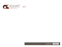 Tablet Screenshot of adamezcarpinteria.com